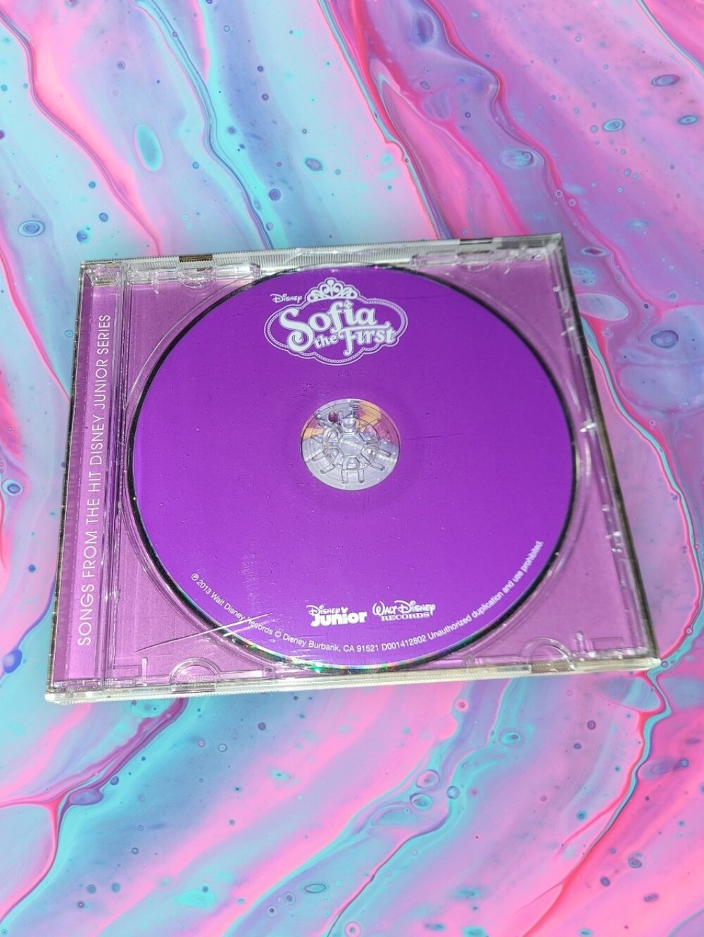 Disney Jr. Sofia the First CD (missing booklet)